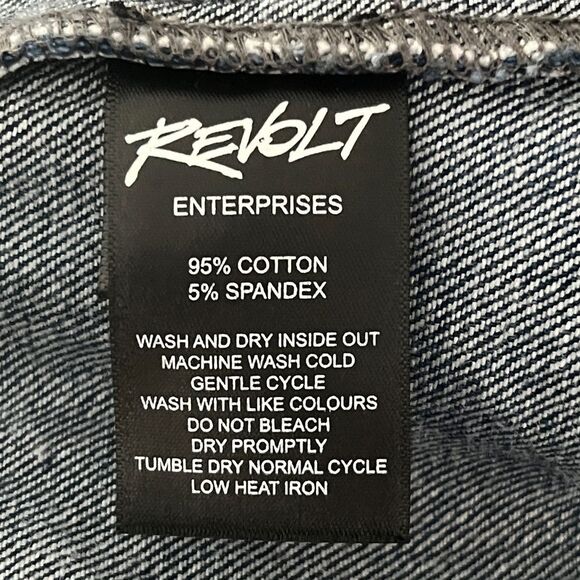 The Tubbo Moment by the sea  Sherpa Collar Back Graphics Sun  Moon Waves  VTG - Picture 11 of 14